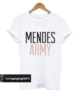 Shawn Mendes army t shirt