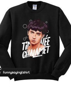 Timothee Chalamet sweatshirt