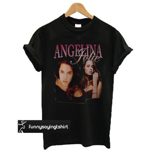 Angelina Jolie t shirt