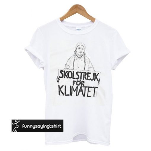 Greta Thunberg – Sketch Art t shirt