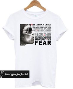 Ian Brown FEAR t shirt