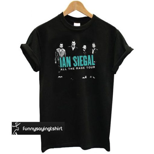 Ian Siegal Tour Black t shirt