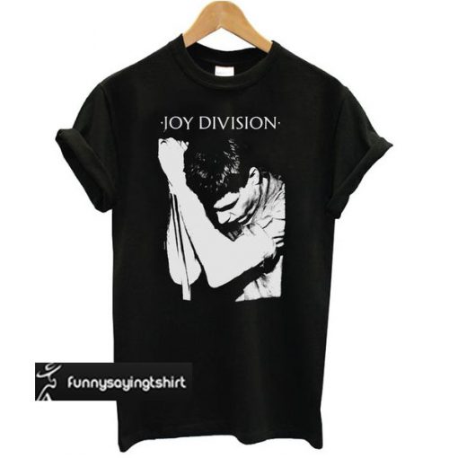 JOY DIVISION IAN CURTIS BLACK t shirt