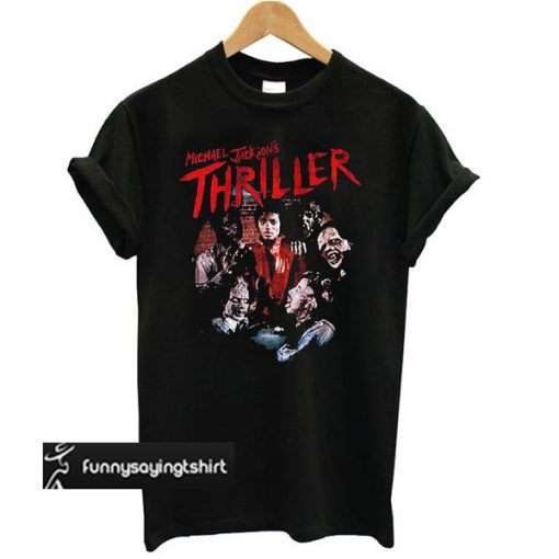 Michael Jackson Thriller Black t shirt