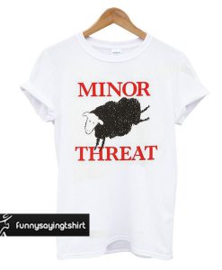 Minor Threat Black Sheep Out Of Step t shirt