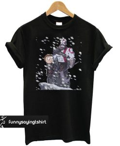 Rick and Morty God Of War Black t shirt