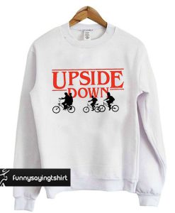 Upside Down Stranger Things sweatshirt