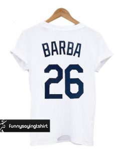 Antonella Barba 26 back t shirt