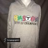 Boston city of champions hoodie