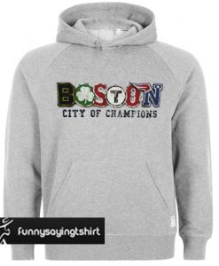 Boston logo hoodie
