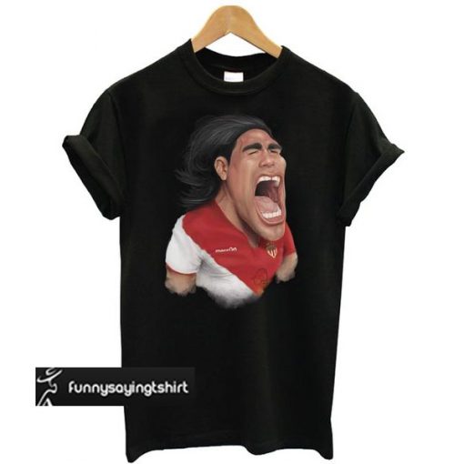 Falcao Monaco Colombia Football t shirt