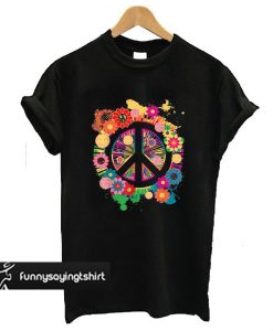 Peace Sign Colorful t shirt