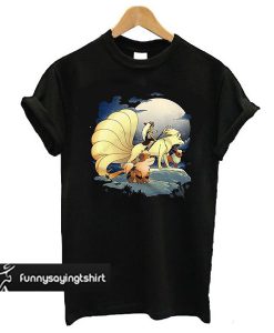 Princess Mononoke + Pokemon t shirt