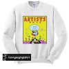 SpongeBob Artists Only Squidward sweatshirt