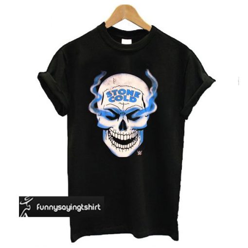 WWE Stone Cold Austin 316 Smoke Skull t shirt