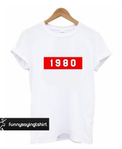1980 t shirt