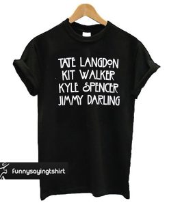 American Horror Story Tate, Kit, Kyle and Jimmy t shirt