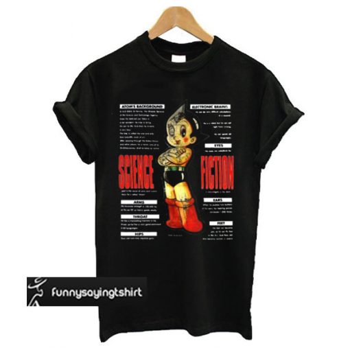 Astro Boy Science Fiction t shirt