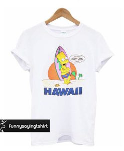 Bart Simpson Hawaii t shirt