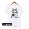 Cat Astronaut Space Traveler t shirt