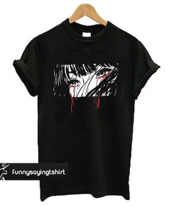 Crying Girl Manga t shirt