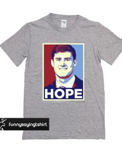 Daniel Jones Hope New York Football Draft Pick 2019 Fan t shirt