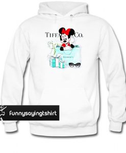 Disney Minnie Mouse Tiffany & CO hoodie