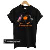 Flamingo Halloween Flamingoween t shirt