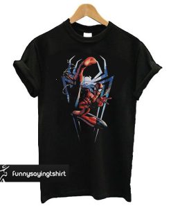 Flying Kick Spiderman Trending t shirt