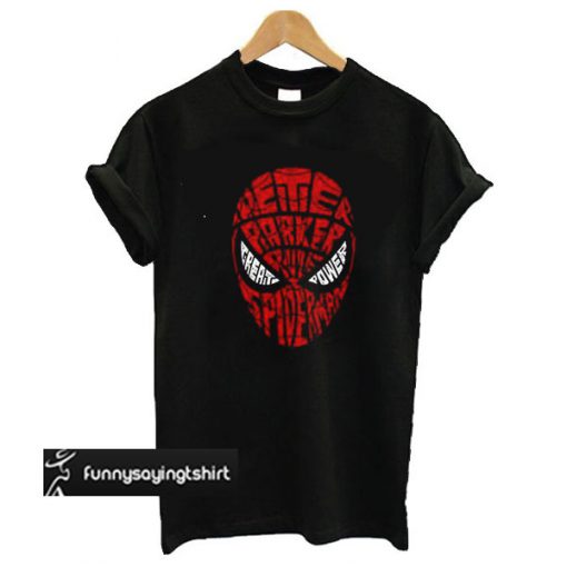 Great Power Spiderman Trending t shirt