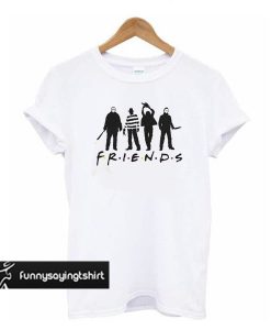 Horror Halloween Movie Friends t shirt