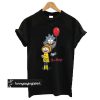 IT Movie and Rick Morty Funny t shirt