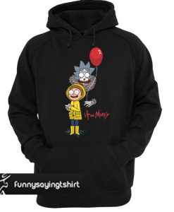 IT Movie and Rick Morty hoodie