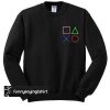 Logo Cut Out Playstation sweatshirt