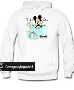 Mickey Mouse Tiffany & CO hoodie