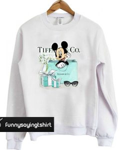 Mickey Mouse Tiffany & CO sweatshirt