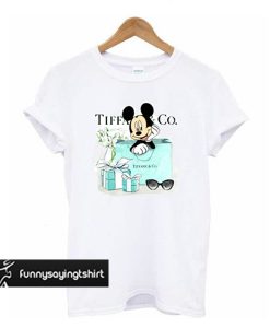 Mickey Mouse Tiffany & CO t shirt