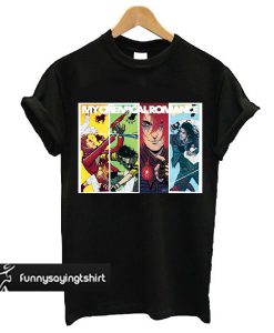 My Chemical Romance Comic Book Girls t shirt