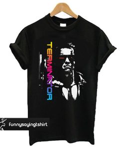 Neon Terminator t shirt