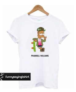 Pharrell Williams And Bart Simpson t shirt
