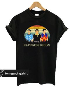 Pretty Jonas Brothers Happiness Begins Vintage t shirt