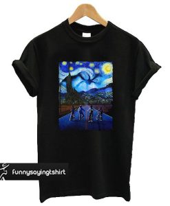 Stranger Things Starry Night t shirt