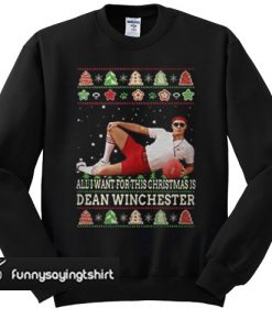 Supernatural Dean Winchester Christmas sweatshirt