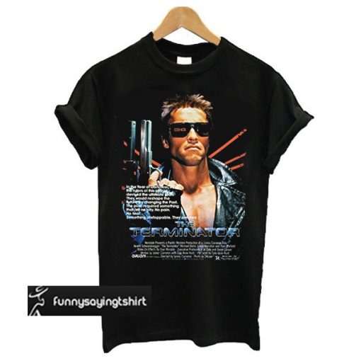 Terminator Men's Movie Poster t shirt