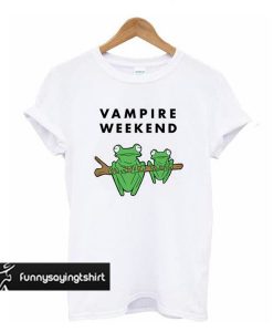 Vampire Weekend Frog t shirt