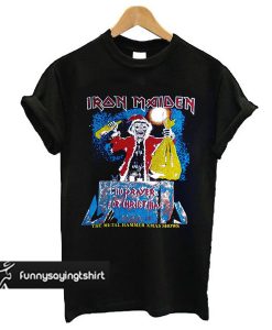 Vintage Iron Maiden No Prayer On The Road For Christmas 1990 Tour t shirt