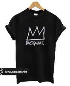 basquiat t shirt black