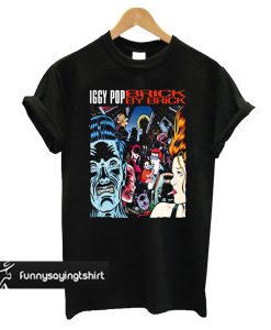 iggy pop brick t shirt