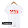 obey t shirt