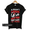 A Person's a Person No Matter How Small t shirt